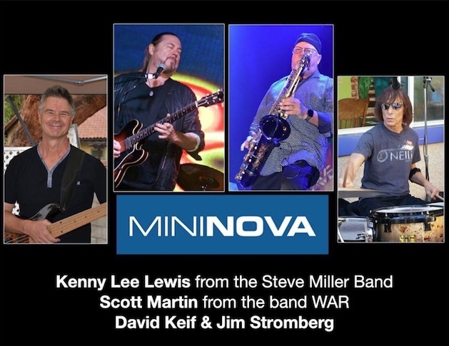 Mini Nova (Kenny Lee Lewis of Steve Miller Band & Scott Martin of WAR) -  The Siren, Morro Bay, CA