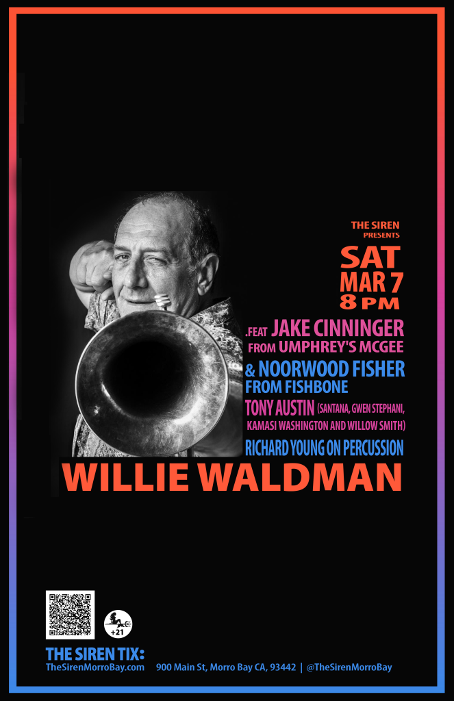 WILLIE WALDMAN PROJECT at the siren
