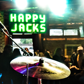Happy Jacks Sign in The Siren Bar